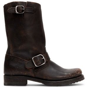 FRYE Veronica Slouch Biker Boots
